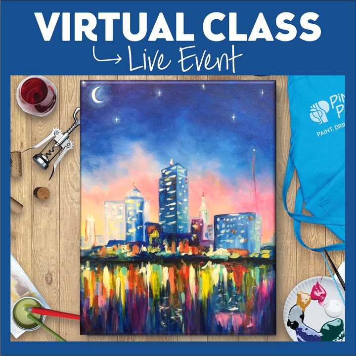 New - Live Virtual Painting Class Experience